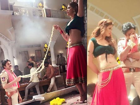 సర్దార్ గబ్బర్‌ సింగ్: లక్ష్మీ రాయ్ టెమ్ట్ చేస్తోంది (ఫోటోస్)