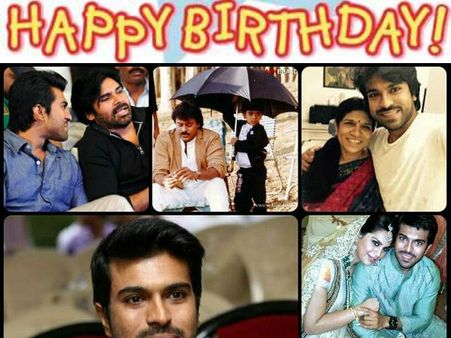 రామ్ చరణ్ కు బర్తడే: విషెష్ చెప్పిన హీరోలు,దర్శకులు,హీరోయిన్స్