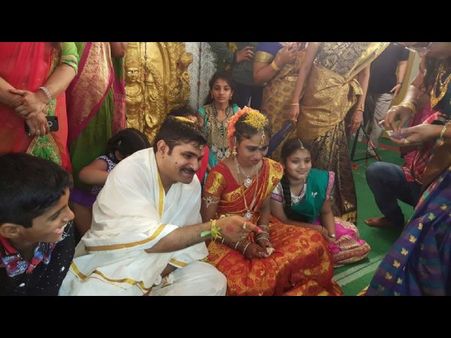 జబర్దస్త్ కెమెడియన్ చలాకీ చంటి పెళ్లి వేడుక (ఫోటోస్)