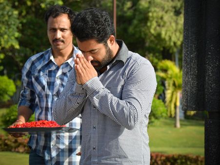 ఆ రోజులు గుర్తుకు చేసుకుని, ఎన్టీఆర్ ఎమోషన్ అయ్యారు