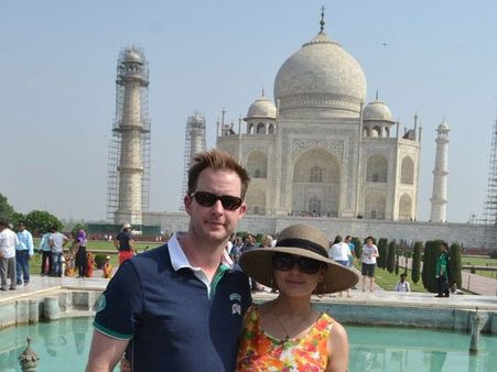 ఫోటోలు: ప్రీతి జింతా భర్త ఇతడే, తాజ్ మహల్ వద్ద హల్ చల్!