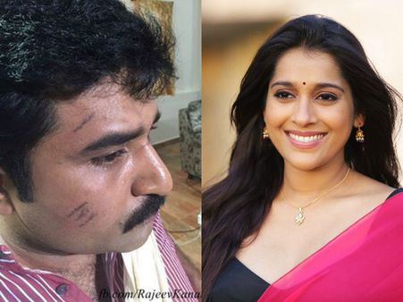 ఏంటీ పని? : రాజీవ్‌ కనకాలను కొట్టి,రక్కేసిన‘జబర్‌దస్త్‌’ రేష్మి