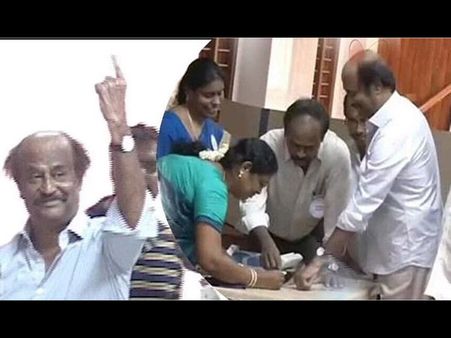 ఓటేసిన రజనీ, కమల్, అజిత్... సూర్య క్షమాపణ (పిక్చర్స్)