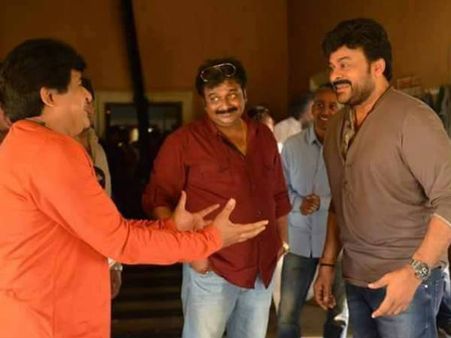 మైండ్ బ్లోయింగ్ లుక్...(చిరు 150 ఫస్ట్ డే షూటింగ్ ఫోటోస్)