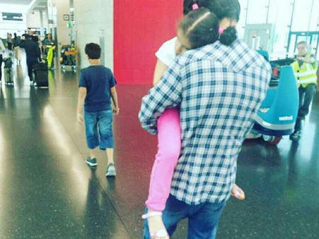 నాన్న కూచి సితార: మహేష్ బాబును చూసి అసూయపడతారేమో? (ఫోటోస్)