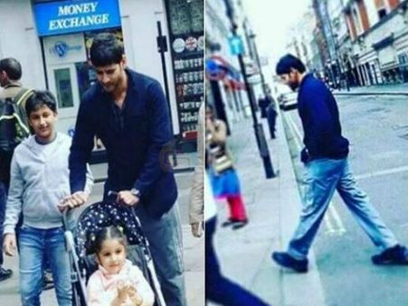 కొడుకు కోరికమేరకు, లండన్ లో ఆ ప్లేస్ కు వెళ్లిన మహేష్ (ఫొటోలు)