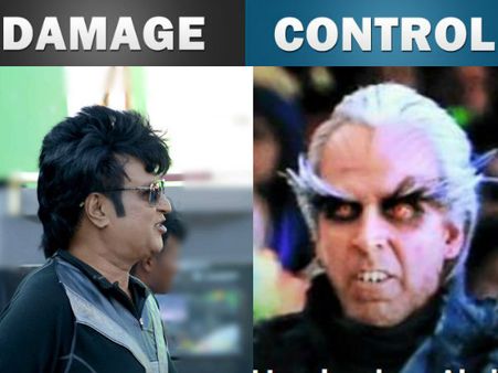 'రోబో 2' డ్యామేజ్ కంట్రోల్ మోడ్: కంగారుగా నిర్మాత, దర్శకుడు ప్రకటనలు