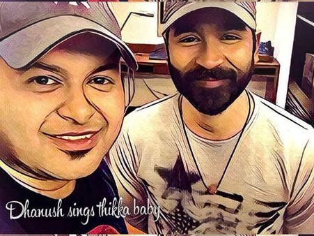 ఇంకో కొలావరి డీ :మెగా హీరో కోసం ధనుష్ పాట పాడాడు