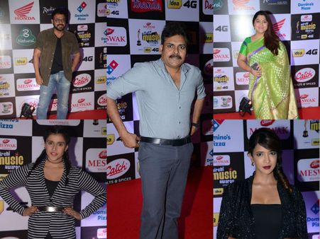 మిర్చి: పవన్ కళ్యాణ్ ఫ్యాన్స్ అల్లరి, టాలీవుడ్ స్టార్ల సందడి (ఫోటోస్)