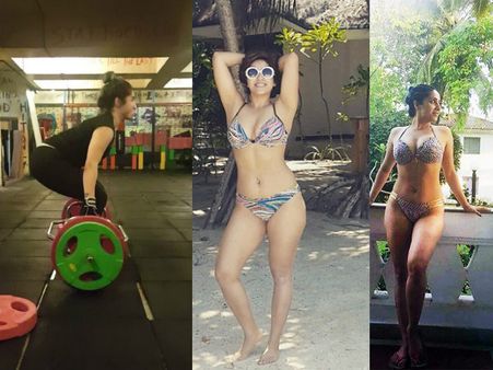 జిమ్ లో చేసే కష్టం (వీడియో) చూసి, అప్పుడు బికినీ లో (ఫొటోలు) చూడండి