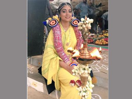 శ్రియ పెళ్ళి ఫొటో... తనే పోస్ట్ చేసింది