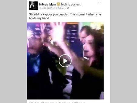 హీరోయిన్ శ్రద్ధ కపూర్‌కు ఆ ఉగ్రవాది వీరాభిమాని (ఇవే సాక్ష్యం)