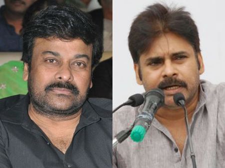 షూటింగ్ ఆపేసి తమ్ముడి ప్రసంగం విన్న చిరంజీవి!
