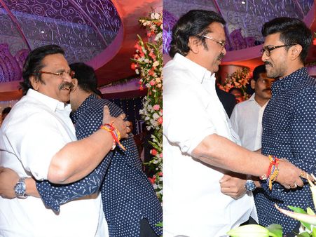 దాసరితో రామ్ చరణ్ కౌగలించుకుని ముచ్చట్లు,అఖిల్ ఆసక్తిగా (ఫొటోలు)