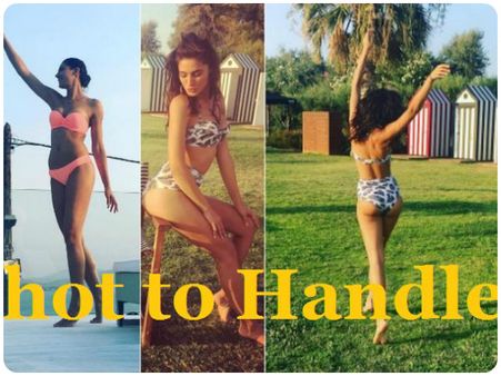 వావ్..బికినీలో వంట చేస్తూ కెమెరాకు చిక్కిన సెక్సీ బ్యూటీ (ఫొటోలు)