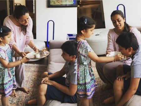 మహేష్ బాబు ఇంట్లో రక్షా బంధన్ సెలబ్రేషన్స్ (ఫోటోస్)