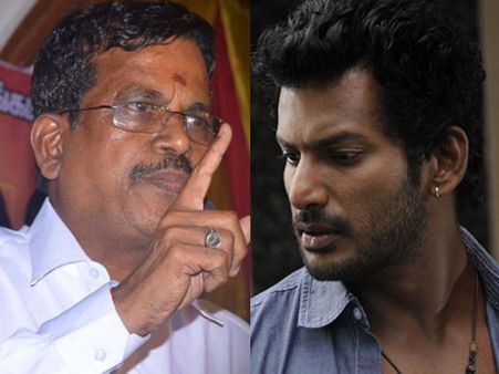 విశాల్ కు 'కబాలి' నిర్మాత వార్నింగ్, క్షమాపణకై డిమాండ్