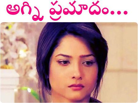 టీవీ నటి బెడ్ రూంలో రాత్రిపూట మంటలు, గాయాలు,తాగి ఉందని అనుమానం