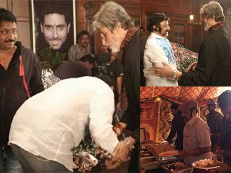 బాలయ్య సంస్కారం: మెగాస్టార్ కి పాదాభివందనం చేసాడు ....