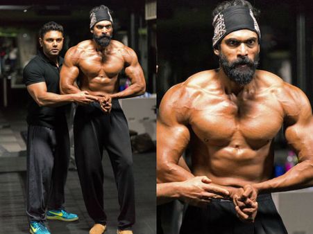 రానా ని ఈ ఫొటోల్లో చూస్తే ఆశ్చర్య పోతారు, కష్టం గురించి వింటే షాక్