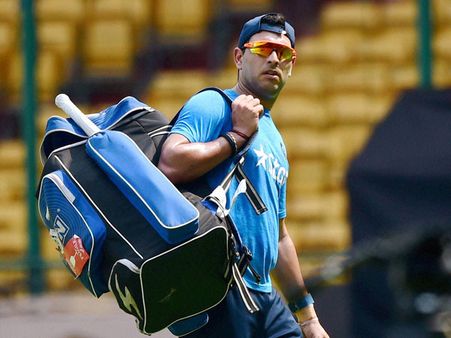 యువరాజు సిద్దమయ్యాడు... ధోనీ కంటే యువీ మరింత బలంగా వచ్చేలా ఉన్నాడు