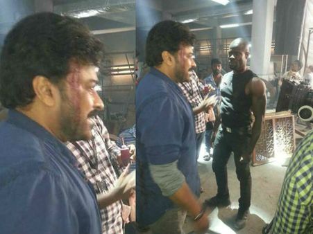 రక్తం మరకలతో చిరంజీవి.... ఏం జరుగుతోంది? (ఫోటోస్)