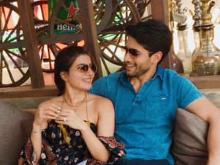 కాబోయే భర్తతో ఏకాంతంగా.... హాట్ ఫోటో షేర్ చేసిన సమంత!