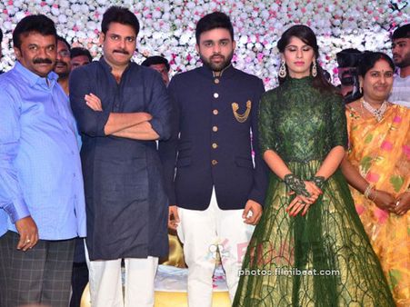 తలసాని శ్రీనివాస్‌ యాదవ్‌ కుమార్తె స్వాతి వెడ్డింగ్ రిసెప్సన్