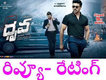 వహ్వా అనేంత లేదు కానీ....(రామ్ చరణ్ ‘ధృవ’ రివ్యూ)