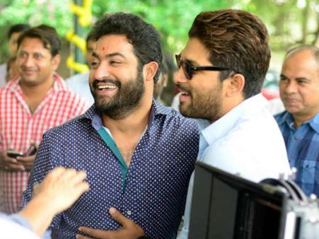 జూనియర్ ఎన్టీఆర్, అల్లు అర్జున్ కామియో రోల్స్..!? 3 కోట్లతో పాట కోసం సెట్... వామ్మో ఏంటిదీ...!