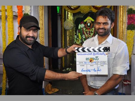 ఎన్టీఆర్ చేతుల మీదుగా సాయి ధరమ్ తేజ కొత్త చిత్రం 'జవాన్' లాంచ్