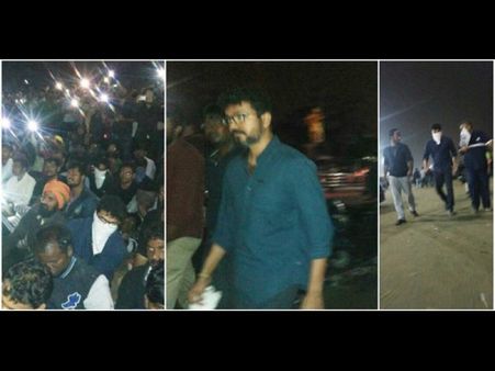 అర్థరాత్రి అనామకుడిలా.... స్టార్ హీరో అయిఉండికూడా ఇలా బీచ్ లో