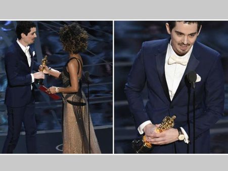 ఆస్కార్‌లో చరిత్ర సృష్టించిన దర్శకుడు.. ప్రియురాలికి ప్రేమతో..