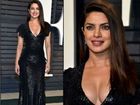ఆఫ్టర్ ఆస్కార్ పార్టీలో కిర్రెక్కించే అందంతో... ప్రియాంక చోప్రా (ఫోటోస్)