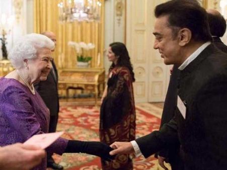 బ్రిటన్ రాణిను కలిసిన కమల్‌హాసన్‌, మళ్లీ 'బాహుబలి -2' అప్పుడే...