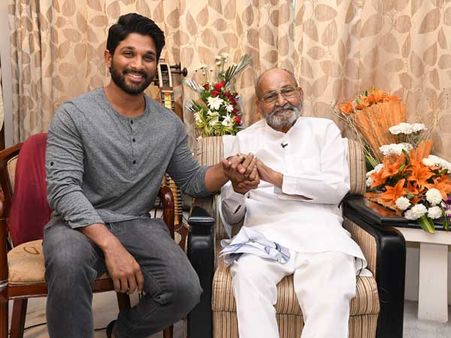 కళాతపస్వికి అల్లు అర్జున్, మంత్రి తలసాని అభినందనలు..