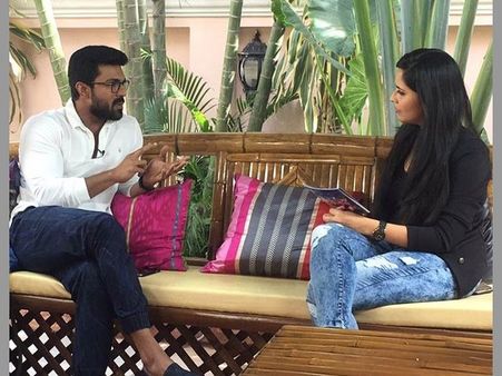 అనసూయ ఐటం కాదు... చెర్రీ కి మరదలు, స్టోరీలైన్ ఇదే