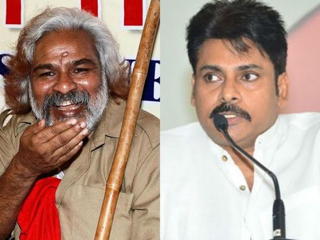 గద్దర్ హాట్ టాపిక్: పవన్‌ కళ్యాణ్‌తో దోస్తీ, ఇపుడు పాట రాస్తున్నాడు!