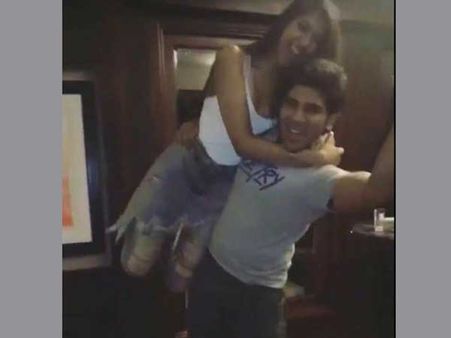 అల్లుశిరీష్ తో అఖిల్ మాజీ గర్ల్ ఫ్రెండ్..! ఈ ఫొటోలో ఉన్నది శ్రేయా భూపాలేనా?