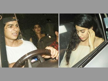 హీరో తమ్ముడితో శ్రీదేవి కూతురు జాన్వీ డేటింగ్‌.. (ఫొటోలు )