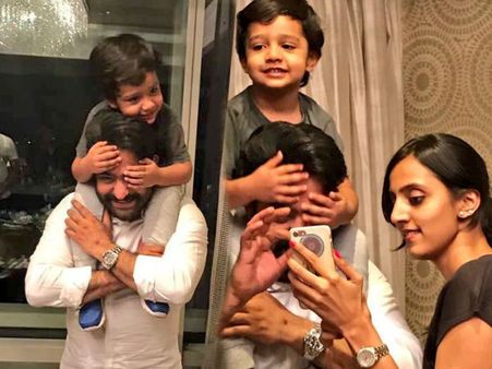 పుట్టినరోజు వేళ... కొడుకు చేసిన పనికి మురిసిపోయిన ఎన్టీఆర్ (ఫోటోస్)