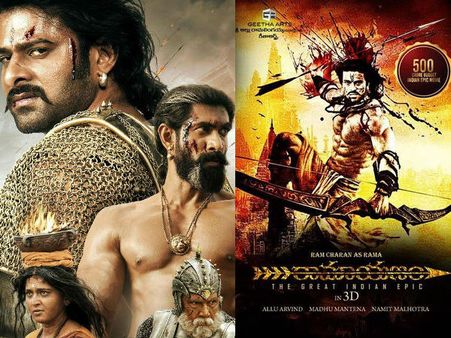 బాహుబలి వర్సెస్ రామాయణం.. సంఘమిత్ర వర్సెస్ మహాభారతం.. దక్షిణాదిలో పోటాపోటీగా..