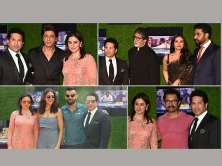 సాహో సచిన్.. బయోపిక్ స్పెషల్ స్కీనింగ్‌కు ప్రముఖులు.. ఉద్వేగం.. కంటతడి.. (ఫోటో గ్యాలరీ)