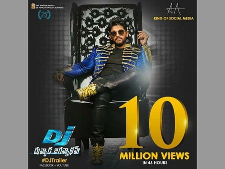 అల్లు అర్జున్ ‘కింగ్ ఆఫ్ సోషల్ మీడియా’.... 46 గంటల్లో కోటి!