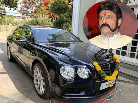 కొత్త బెంట్లీ కారుకు ఫ్యాన్సీ నెంబర్: పోటీపడి భారీగా ఖర్చు పెట్టిన బాలయ్య!