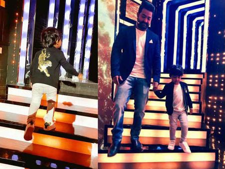 బిగ్ బాస్: యంగ్ టైగర్‌తో కలిసి బుల్లి టైగర్ (ఫోటోస్)