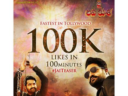 గంటలోనే టాలీవుడ్ రికార్డులు బద్దలు: ‘జై లవ కుశ’ టీజర్ సునామీ!