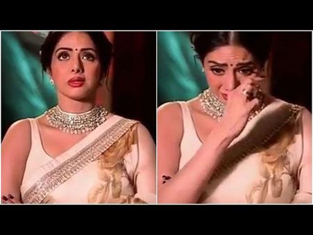 కూతురు గురించి మాట్లాడుతూ ఏడ్చేసిన శ్రీదేవి!