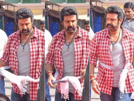 బాలయ్య మాస్ లుక్: 102వ చిత్రం ప్రారంభం (ఫోటోస్)