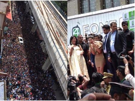 ఏందీ బీభత్సం!?, కేరళ అట్టుడికిందీ: అక్కడ సన్నీలియోన్ ఒక మాస్ హిస్టీరియా (వీడియో)